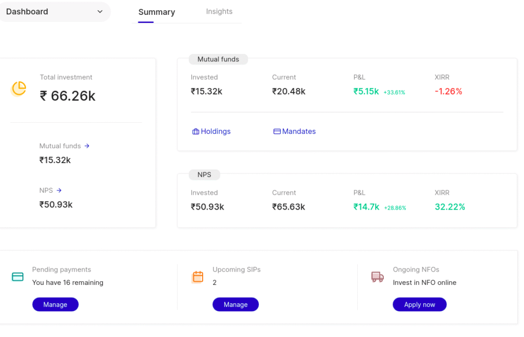 Mutual Funds on Groww