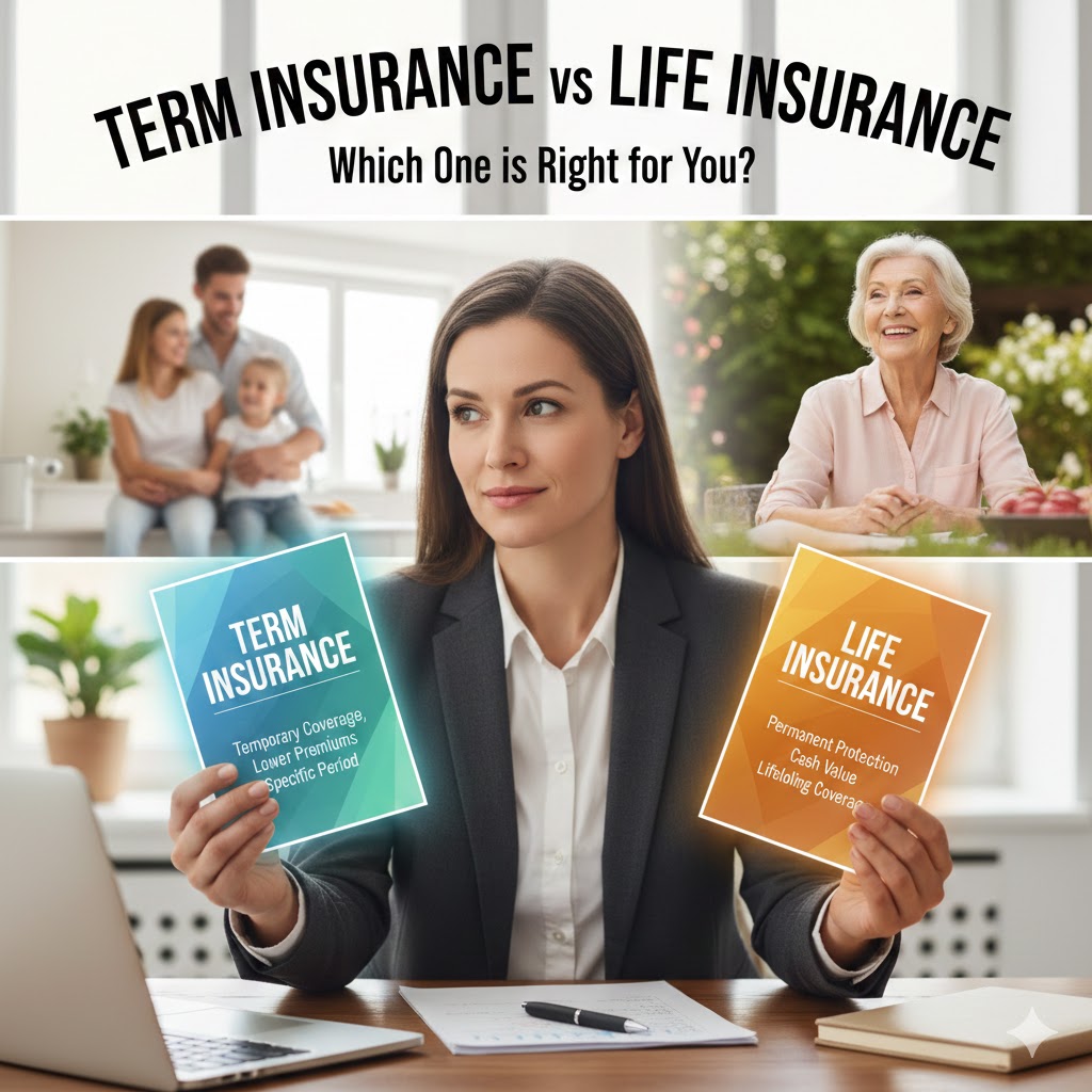 Term Insurance vs Life Insurance: Which One is Right for You